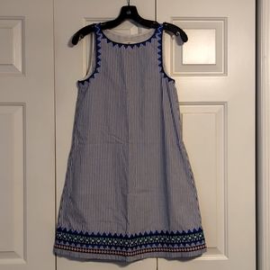 Vineyard Vines Geo Prep Embroidered Swing Dress Size 00